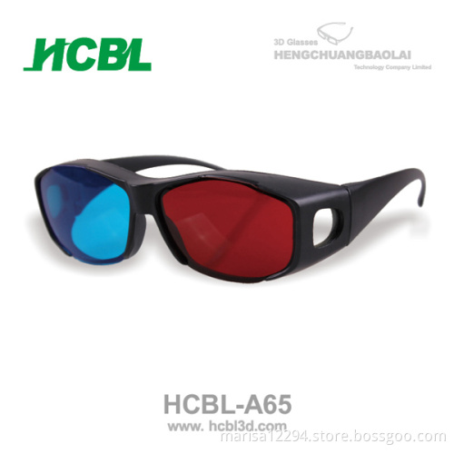 spectrum separated 3D glasses